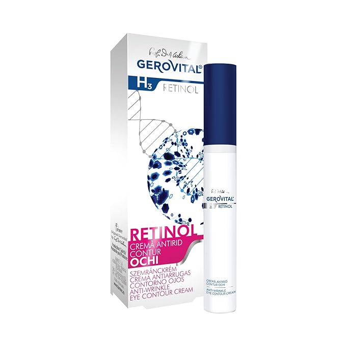 GEROVITAL RETINOL Anti-Wrinkle Eye Contour Cream with Retinol, Sepilif ...