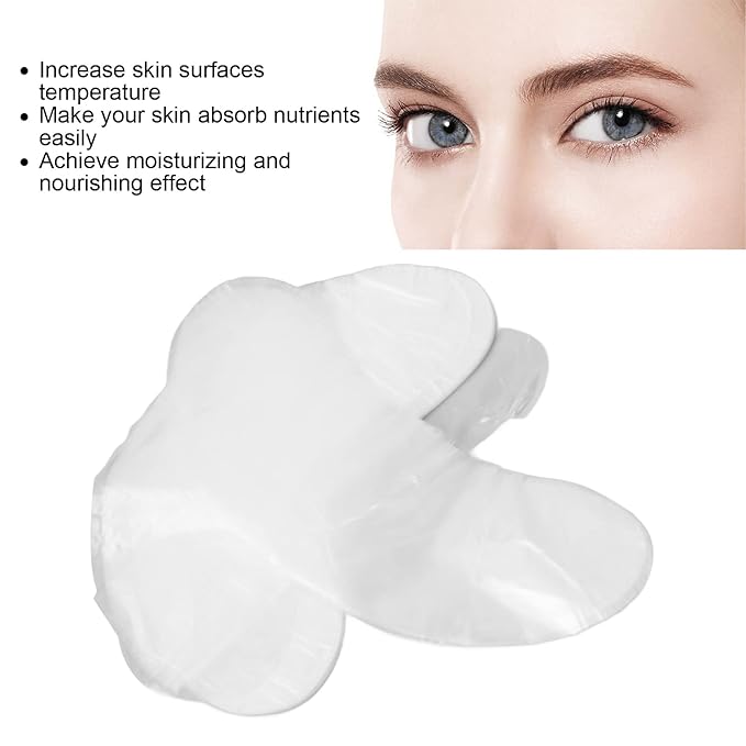 100 Pcs DIY Disposable Eye Pad Patch Dark Circles Under Eye Patches Promote Water Absorption Blocking Disposable Eye Skin Care Pads Skin Treatment For Wrinkles Eye Mask Pads For Dark Circles