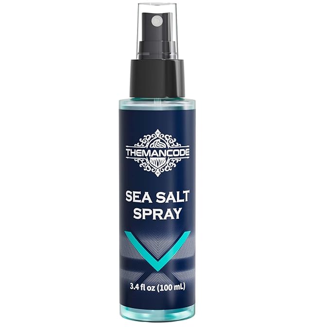 Sea Salt Spray for Men, Travel Essentials, Beach Vacation Essentials, Travel Size Beachy Hair Texturizing Hairspray, Surf Spray Adds Instant Volume, Men Gift Ideas, 3.38 fl oz