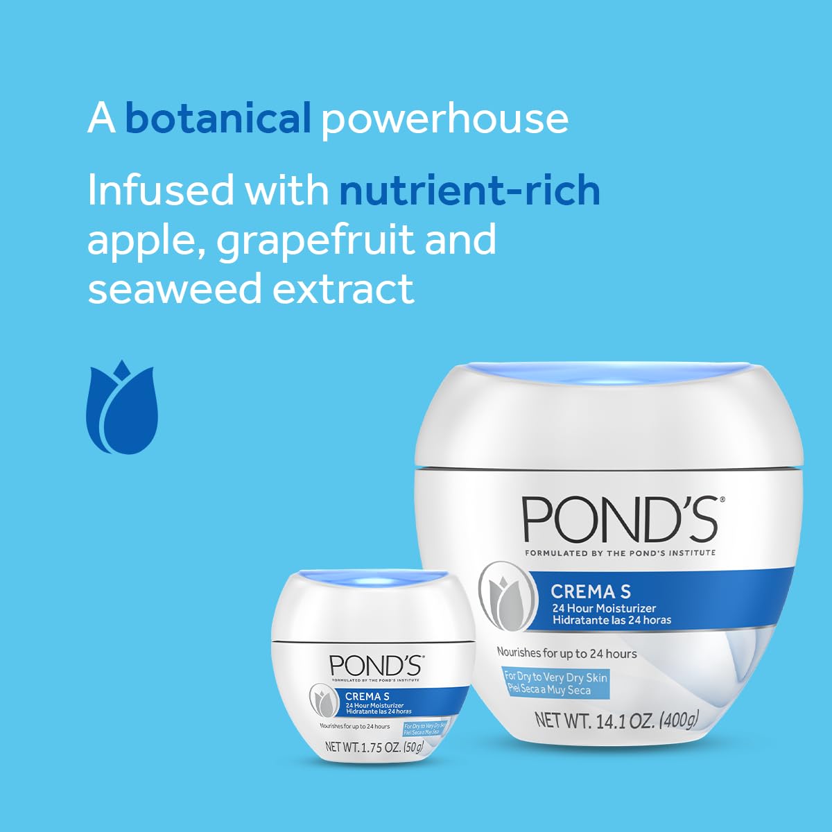 POND'S Nourishing Moisturizing Cream, Crema S 1.75 oz