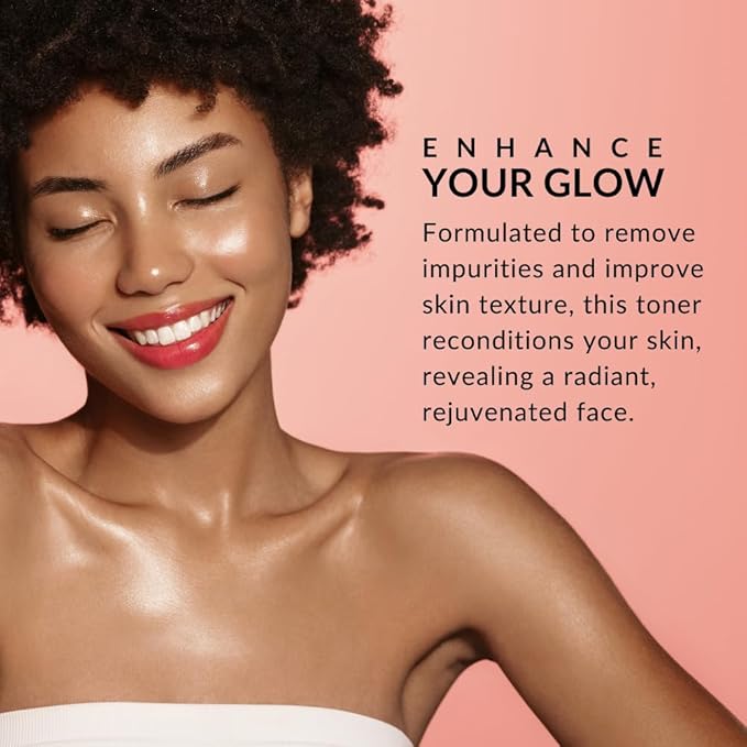 Ultimate-C Clarifying Toner by Flori Roberts, Facial Toner for Women of Color or Deeper Skin Tones, Protects Against Signs of Aging, Refreshing, Hydrating, Calming, Alcohol-Free