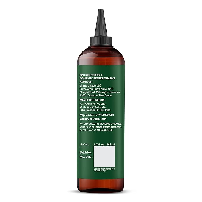Botanic Hearth Tea Tree Oil For Hair (6.7 Fl Oz) | With Jojoba & Grapeseed Oils | Soothes Itchy Scalp & Fights Dandruff | Non Gmo Verified