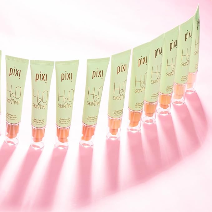 Pixi Beauty H2O SkinTint Tinted Face Gel, 1.2 fl oz / 35 ml, Vanilla