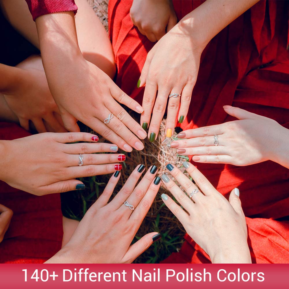 Karma Organic Nail Polish - Quick Dry Nail Lacquer, Non-Toxic, Vegan, and Cruelty-Free Nail Paint Art for Adults & Kids - No Toluene, No Formaldehyde, No DBP, and Free of TPHP (Giddy Up, 0.43 fl oz.)