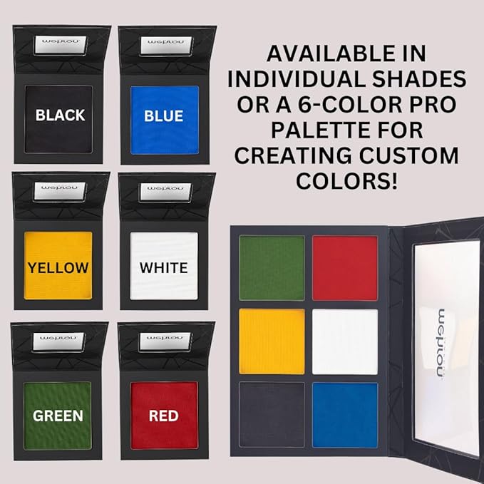 Mehron EDGE Face & Body Paint| Professional Water-Activated Face Paint Makeup | Made in the USA | For Cosplay, Halloween, & SFX (Blue)
