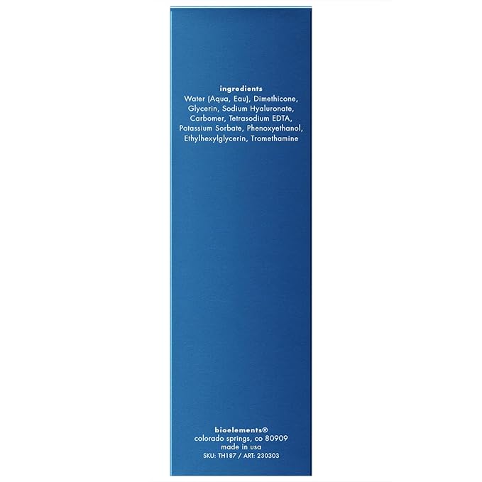 Bioelements Moisture x10 - 1 fl oz - Super-Hydrating Hyaluronic Acid Facial Serum - For Dry & Combination Skin Types - Vegan, Gluten Free - Never Tested on Animals