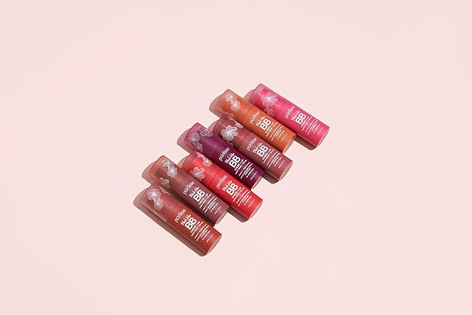 pürlisse Blush Glow BB Lip and Cheek Tint - Hydrating & Buildable 2-in-1 Cream Blush Stick for Cheeks & Lips - Formulated with Nourishing Vitamin E & Hyaluronic Acid - Desert Sunset (.28 oz)