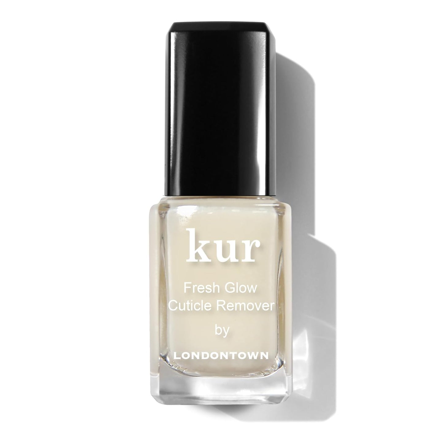 LONDONTOWN Fresh Glow Cuticle Remover - Instant Cuticle Remover Liquid - No Tool or Cutting Moisturizing Softening Nail Care for Dry, Damaged Cuticles, .40fl oz