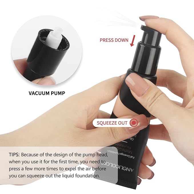 Matte Oil Control Concealer Foundation Flawless Soft Long Lasting Foundation Makeup,Waterproof Full Coverage Face Makeup Strong Concealer Foundation for Oily Acne Skin,1fl.oz (#105 Sand)