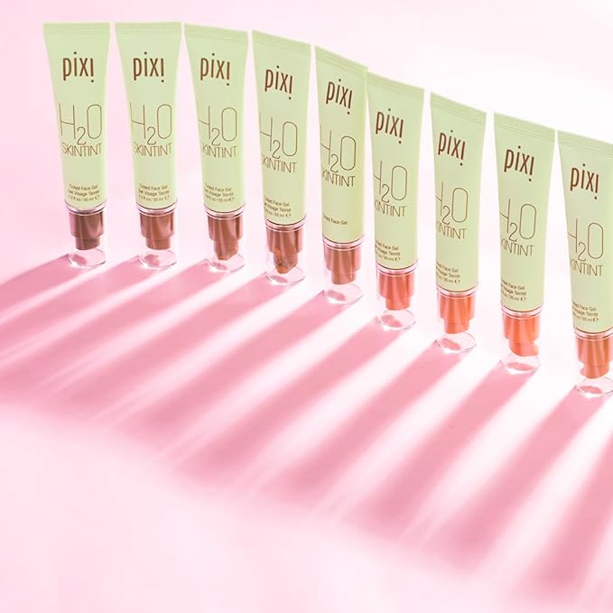 Pixi Beauty H2O SkinTint Tinted Face Gel, 1.2 fl oz / 35 ml, Vanilla