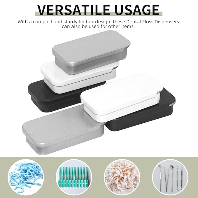Lip Balm Tins Slide Top Tin Containers for Lip Balm Crafts Storage Kit - 0.25oz 3 Pack (BLACK)
