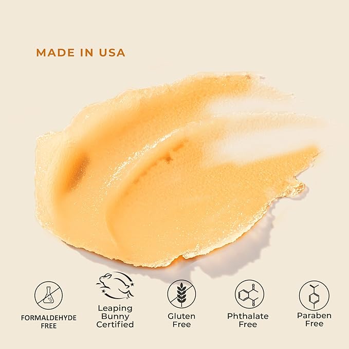 Unscented Lip Balm Hydrating for Dry Lips - Lip Moisturizer with Castor Oil and Beeswax, Chapped Lip Repair, Restores Smoothness, Barrier Protection, Fragrance-Free and Gentle