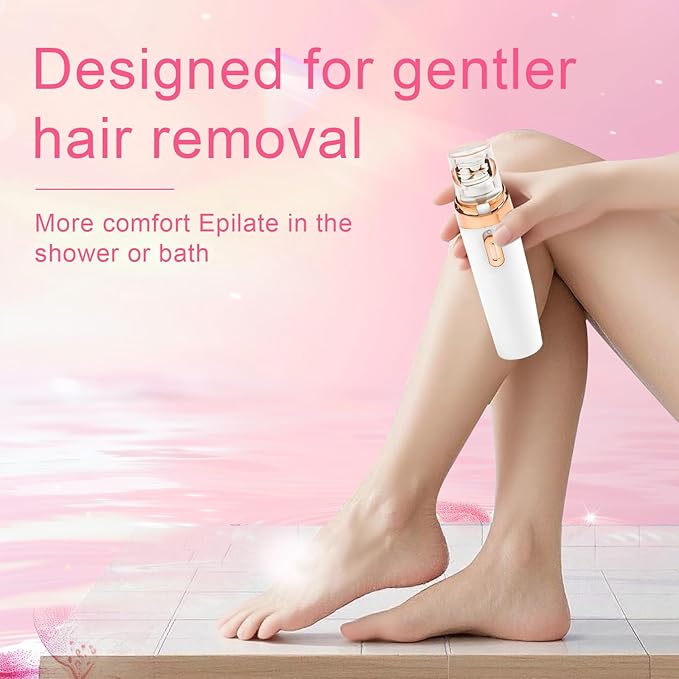 Epil Pro 3.0 Women Face Epilator 2025 New - 2-in-1 Rechargeable Facial Hair Removal for Women, IPX5 Waterproof Epilator with 3 Eyebrow Trimmers,Beauty Removal for Woman(1PC-Pink)