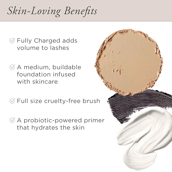 PÜR Beauty Multitasking Essentials Best Sellers Kit, Everyday Look Deluxe Kit, Condition & Moisturize Skin, Cruelty Free, Golden Medium