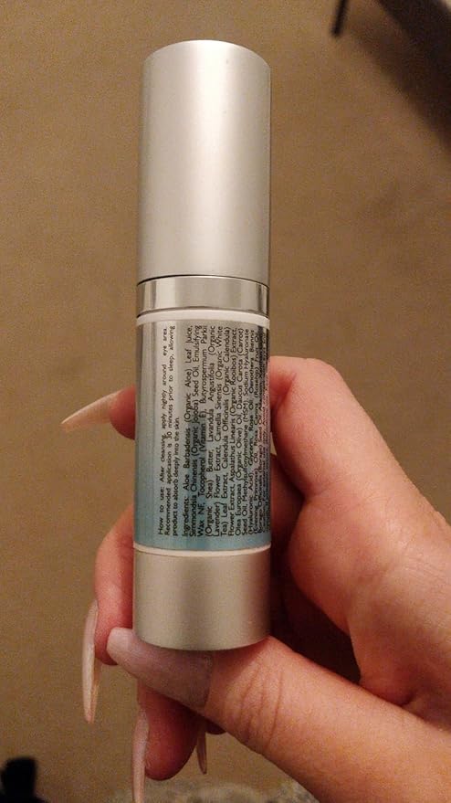 Under Eye Brightener Serum for Puffy Eyes & Dark Circles - Hydrating, Anti Aging, Under Eye Serum - Fast Absorption & Lightweight Finish