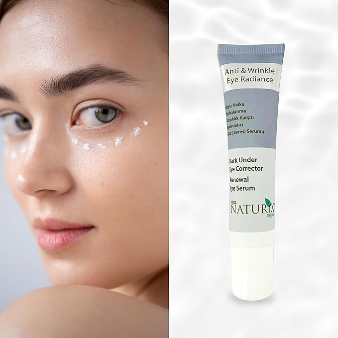 Eye Contour Cream | Eye Serum with Hyaluronic Acid and vitamin E to Eliminate Under-eye Bags, Dark Bruises and Wrinkles | Shiny Skin Face Roller