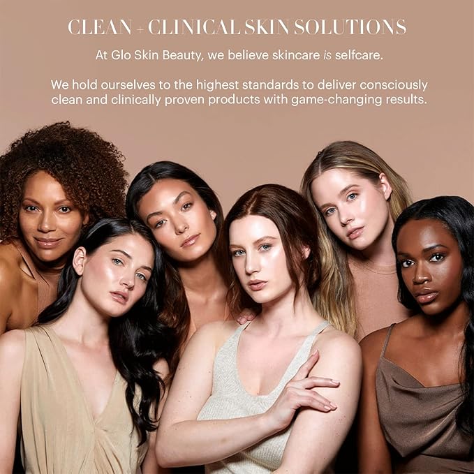 Glo Skin Beauty C-Shield Anti-Pollution Moisture Tint - Tinted Moisturizer With SPF 30 for Face, Broad Spectrum Protection & Vitamin C, 1.7 Oz (10W-Dark)