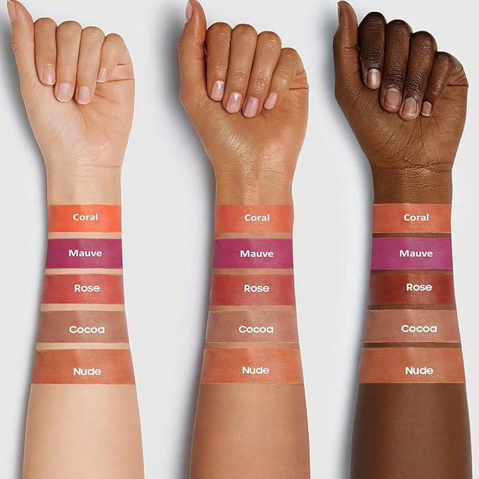 Peel Off Lip Liner Stain - Non-Stick Cup Lip Comfortable Vivid Color Peel Lip Stain Transfer-Proof & Long - Wear, Create Beauty & Charming Lip Makeup For All Skin Types with All-Day (#05 Mauve)