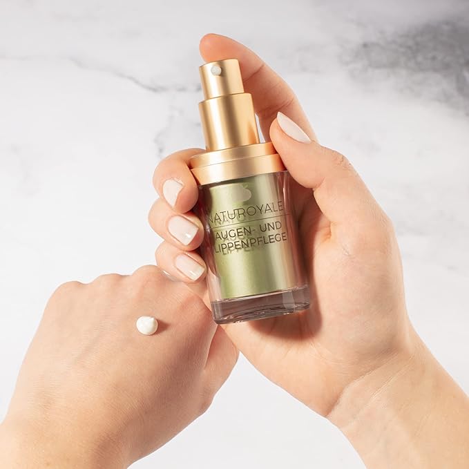 ANNEMARIE BÖRLIND – NATUROYALE Eye & Lip Cream – Natural Antioxidants, Vitamin C + E and Jojoba Oil for a Fresher, Smoother, and Tighter Skin – Step 5 of 5 – 0.5 oz.