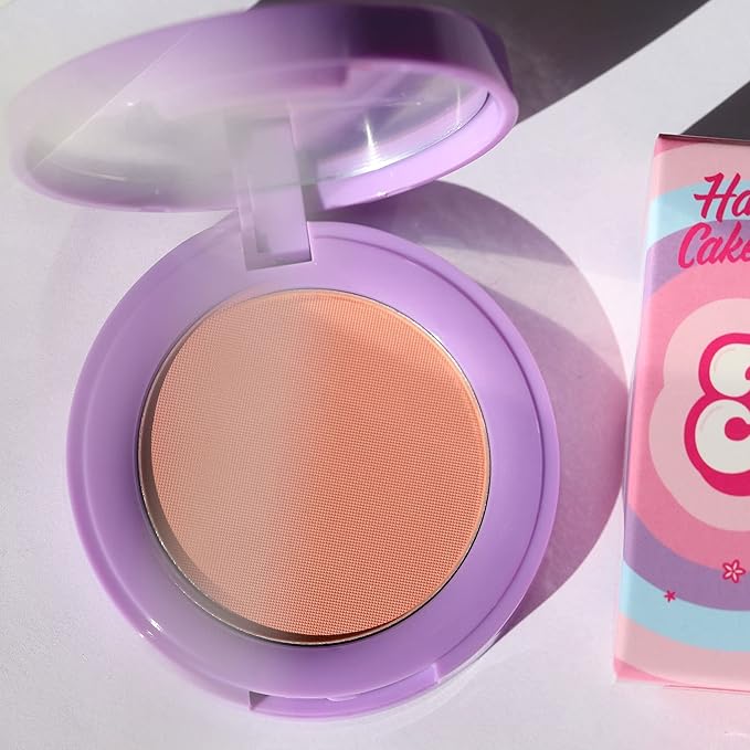 Half Caked In Bloom Powder Blush | vegan & cruelty-free, fragrance-free, highly pigmented, primer-infused | 3.8g (Me & U)