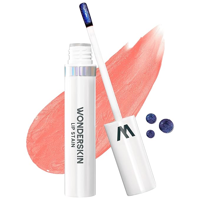 Wonderskin Wonder Blading All Day Lip Stain Peel Off Masque - Long Lasting, Waterproof and Transfer Proof Pink Lip Tint, Matte Finish Peel Off Makeup (Crush Masque)