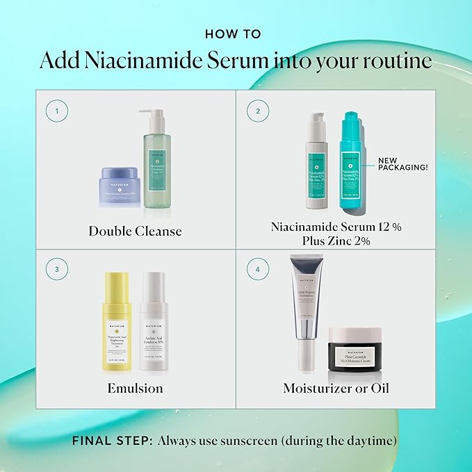Naturium Niacinamide Face Serum 12% Plus Zinc 2% Jumbo, Anti-Aging, Pore Minimizer & Dark Spot Corrector with Hyaluronic Acid & Vitamin E, Vegan & Cruelty-Free, 2 oz