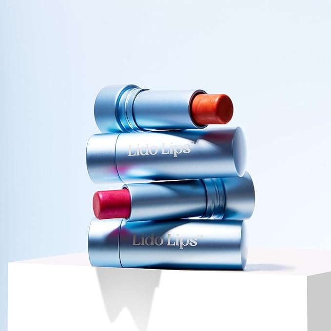 Tinted Lip Balm. Moisturizing Sheer, Buildable Lip Color with Hyaluronic Acid, Vitamin E and Rich Oil, Perfect Revitalizer for Chapped Lips. Beauty Plumper Moisturizer 0.21oz - Rosy Bloom