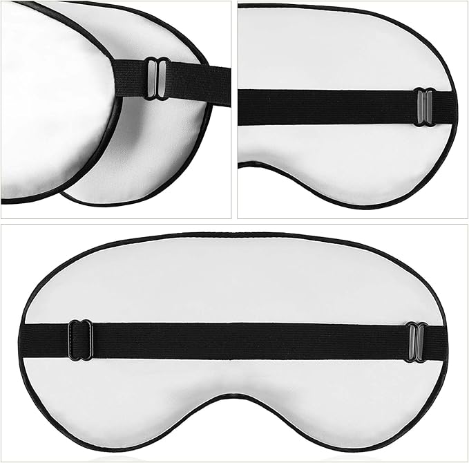 Customize Eye Mask Personalized Sleep Mask Upload Your Image Text Logo Custom Eye Cover with Adjustable Strap for Men Women Friends Brothers and Sisters, Goldenrod, 8.1"x4.1"