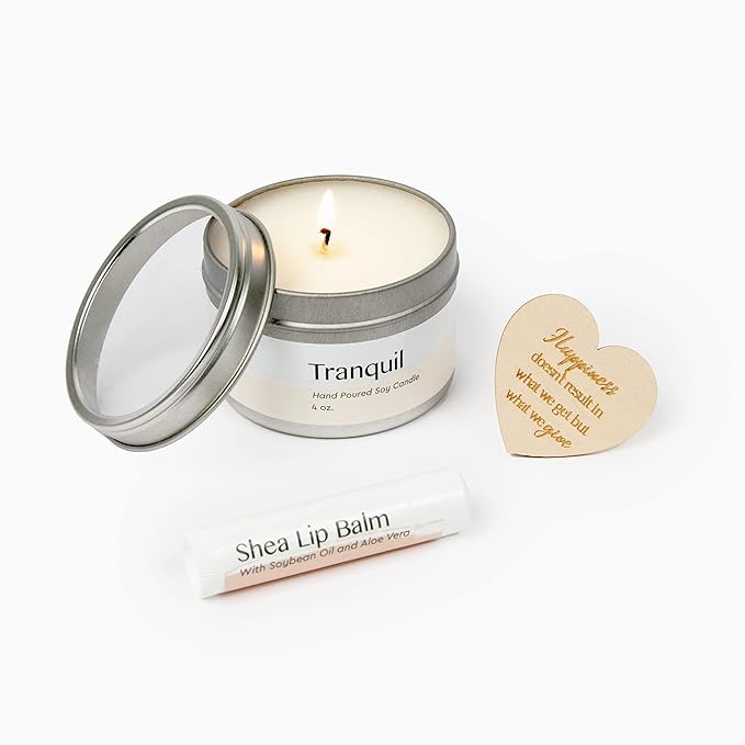 Dear Ava Spa Gifts for Women | Organic Self Care luxury Anti Stress Relaxing Bath and Body Kit Set Basket Box for Her with Heartfelt Card | Premium Spa Gift for Best Mom