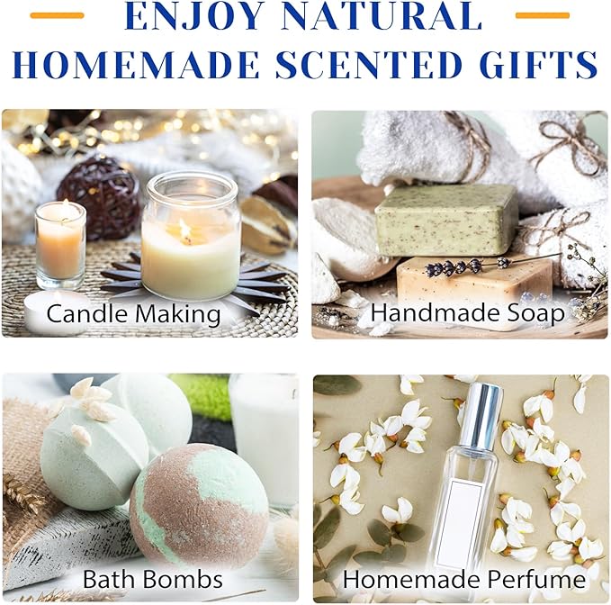 HIQILI Vanilla Essential Oil, Undiluted Natural Strong Fragrance Add in Skin Perfume, Unscented Lotion, Candle Soap Making Scent, Relax at Home with Diffuse Warm Sweet Aroma -100ML