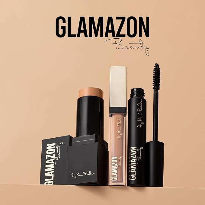 Glamazon Second to None Foundation Stick, Tabagian Beige, Light-to-Full Coverage, Weightless Makeup With a Glowy Natural Finish