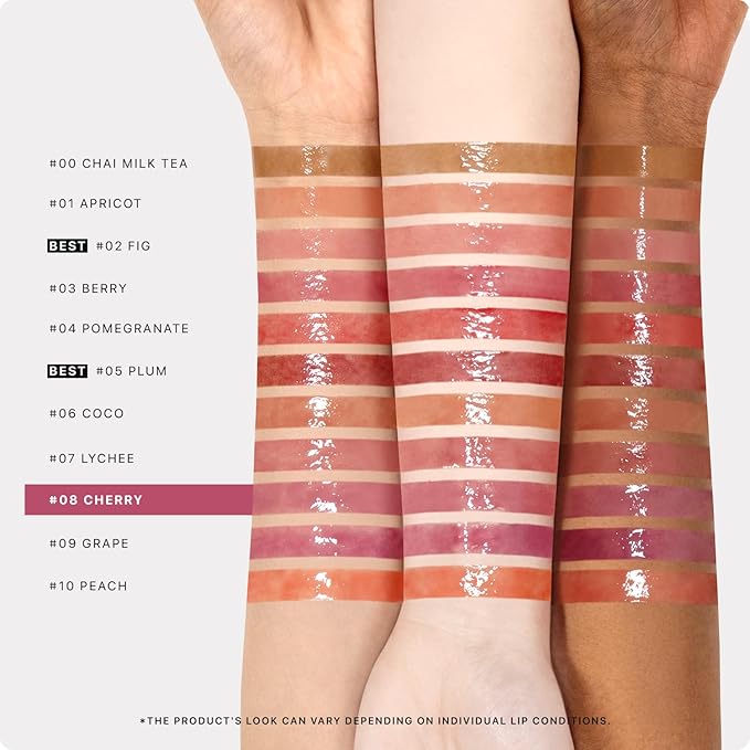 Nature Republic HONEY MELTING LIP (08 DARK CHERRY CHOUX) SOFT LIP STICK, Hydrating Gloss, Moisturizing balms, Sheer tint, Shine & Nude, Glowy Finish, korean make up