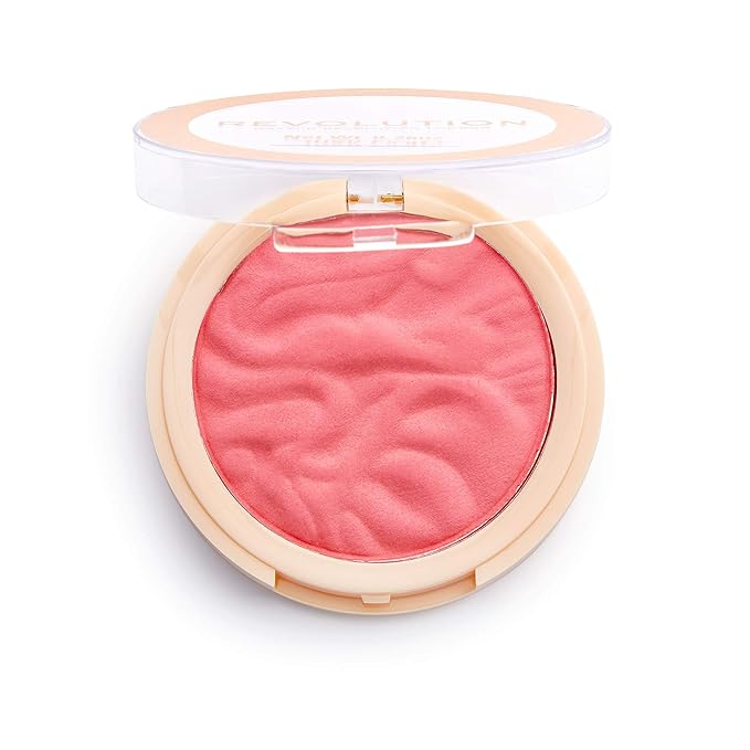 Revolution Beauty, Blusher Reloaded, Pressed Powder Face Blusher, Highly Pigmented & Long Lasting Formula, Pink Lady, 0.26 Oz.