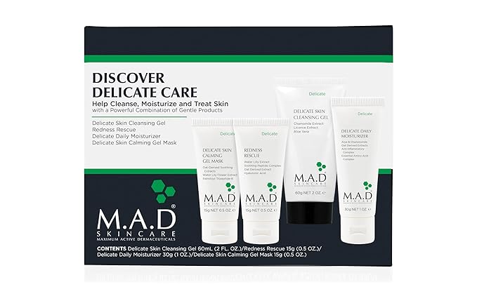 M.A.D Skincare Discover Delicate Care Travel System Set