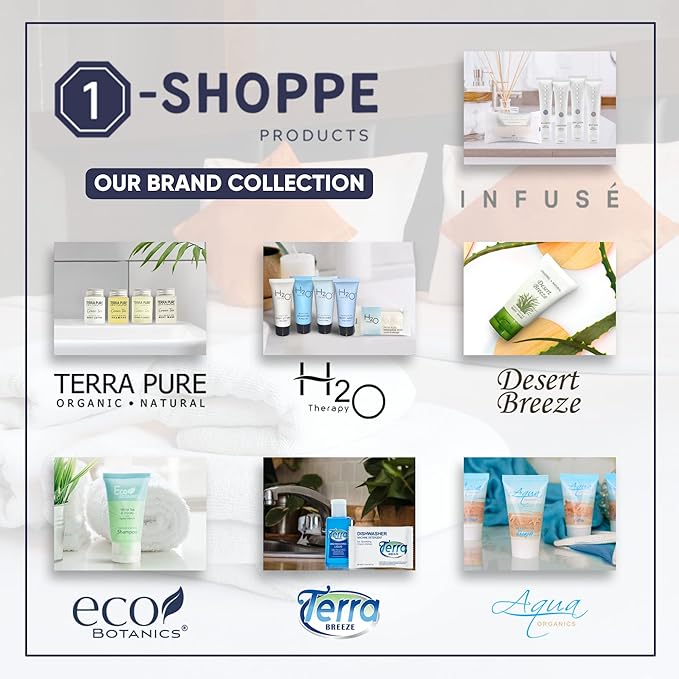 Desert Breeze | 1-Shoppe All-In-Kit | Hotel Size Amenities Set | Hotel/AirBnB/VRBO/Vacation Rental Soap Set | (75 pcs)
