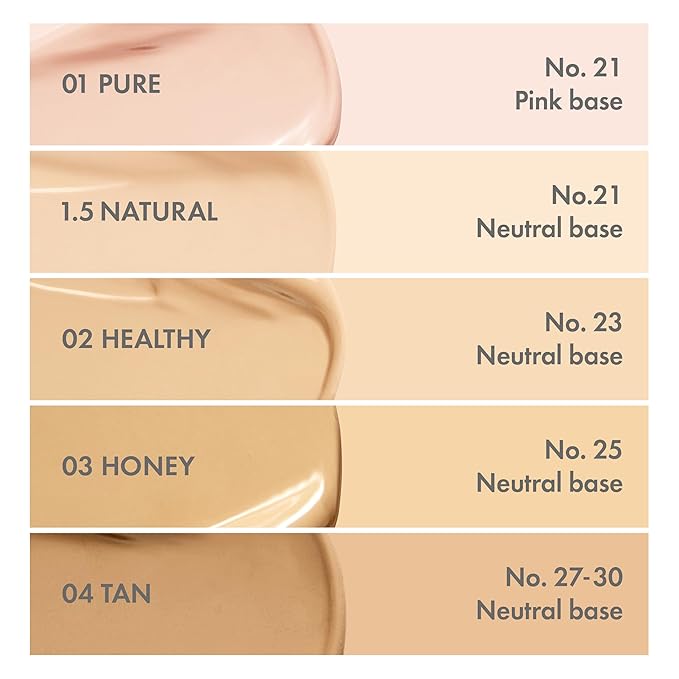 Amuse SEOUL DEW POWER VEGAN CUSHION [REFILL] | Dewy, glow, long-lasting, clean beauty, lightweight, natural look, foundation for sensitive skin, hydrating cushion ([REFILL] 01 PURE)