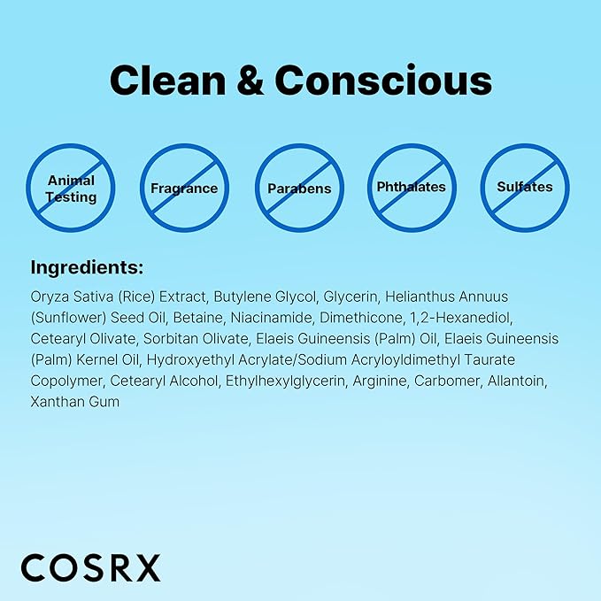COSRX Ultimate Nourishing Rice Overnight Spa Mask, 60ml / 2.02 fl.oz | Rice Extract 68% and Niacinamide 2%, Korean Skin Care, Animal Testing Free, Paraben Free