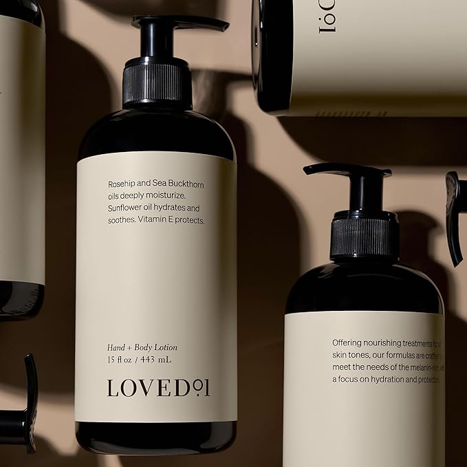 Hand & Body Lotion, John Legend Skincare, Fragrance-Free, Daily Lightweight Cream, Formulated with Shea Butter & Vitamin E, 15 oz
