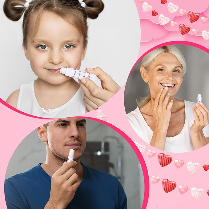 12 Pack Dance Theme Ballet Lip Balms Bulk Moisturizing Lip Balms Back To School Gift Ballet Gifts Lip Balm Christmas Thanksgiving Day Dance Party Thanks Gift for Dancer Girl Woman