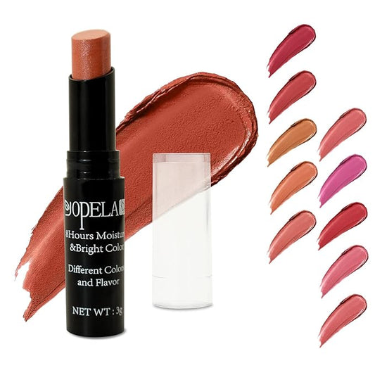 10 Pack Tinted Lip Balm Stocking Stuffers Tinted Chapstick - Moisturizing Lips - No petroleum, Chemicals, Gluten, or Phthalat