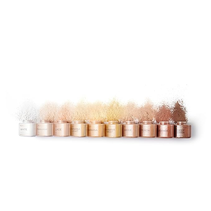 Revolution Beauty, Loose Baking Powder, Makeup Setting Powder, Long Lasting Coverage, Mattifies & Reduces Shine, Lace, 1.13 Oz