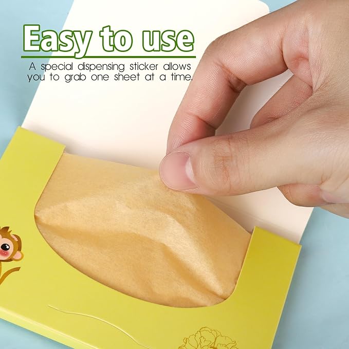 300 Sheets Blotting Paper, HNYYZL Oil Absorbing Sheets for Oily Skin, Oil Control for Face, Makeup Blotting Paper, Natural Oil Absorbing Facial Blotting Sheets for Oily Skin Care (Pack of 3)