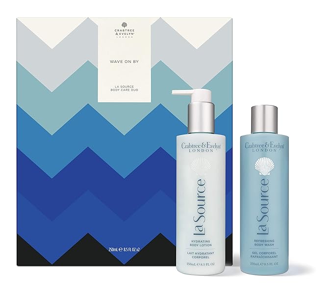 Crabtree & Evelyn Wave On By La Source Body Care Duo