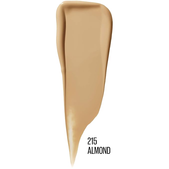 Maybelline Dream Urban Cover Flawless Coverage Foundation Makeup, SPF 50, Almond