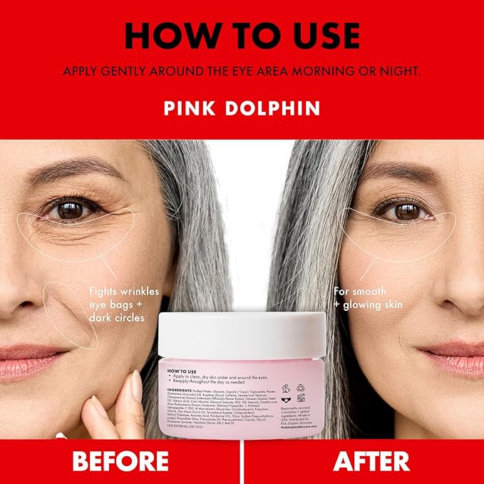 Caffeine Eye Cream for Dark Circles and Puffiness - Age Defying Reduce Fine Lines and Wrinkles - Skin Brightening with Retinol, Aloe Vera, Vitamin C, A, D and E, for Women and Men - 0.5oz