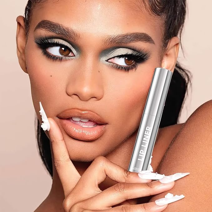 Peel Off Lip Liner Stain - Non-Stick Cup Lip Comfortable Vivid Color Peel Lip Stain Transfer-Proof & Long - Wear, Create Beauty & Charming Lip Makeup For All Skin Types with All-Day (#03 Rose)