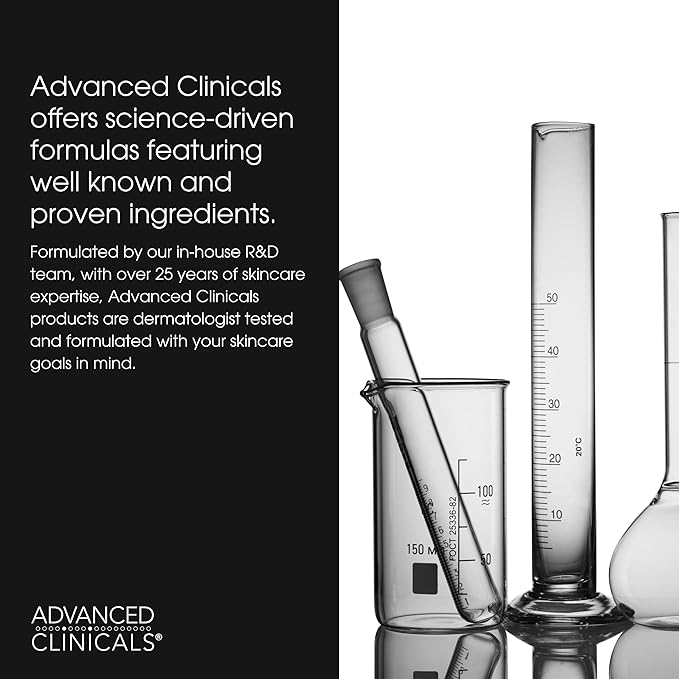 Advanced Clinicals Vitamin C illuminating Body Oil For Women & Men |Vitamin C Oil Skin Care Body Moisturizer With Vitamin E + Botanicals To Help Improve Appearance Of Dark Spots + Dry Skin, 2 Piece