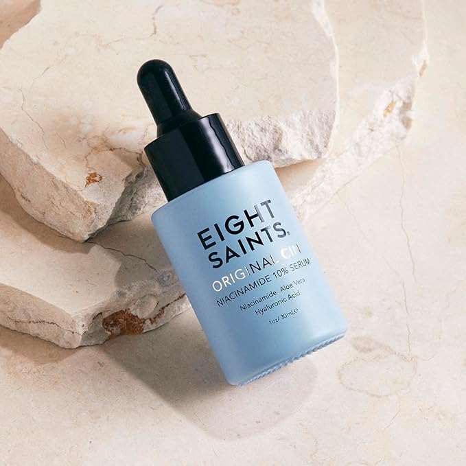 Eight Saints Original Cin, 10% Niacinamide Serum For Face Anti Aging, Natural and Organic, Facial Serum to Reduce Fine Lines, Dark Spots, Large Pores, and Wrinkles, 1oz