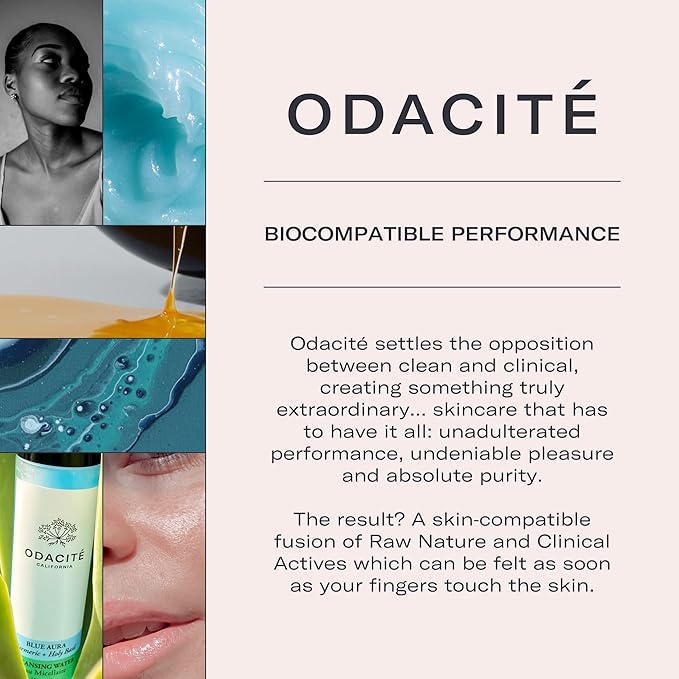 Odacité Anti Aging Serum Concentrate with Blueberry + Jasmine, Hydrating & Skin Brightening Anti-Aging Facial Oil Concentrate for Mature & Tired Skin - 0.17 fl. oz