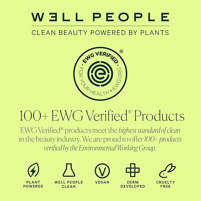 Well People Power Palette Eyeshadow, Five Long-wear, Hyper-pigmented Matte & Shimmer Shades For Intense Color, Vegan & Cruelty-free, Taupe
